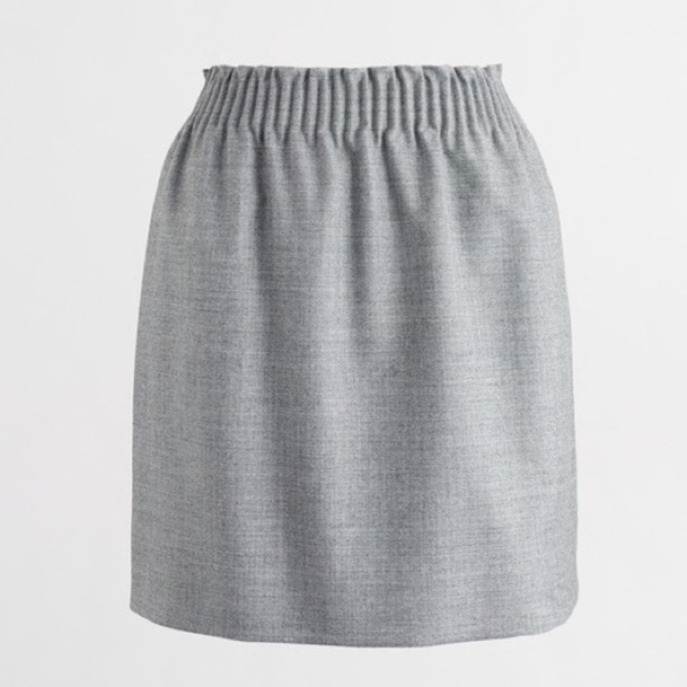 J. Crew Mercantile • Grey Sidewalk Skirt